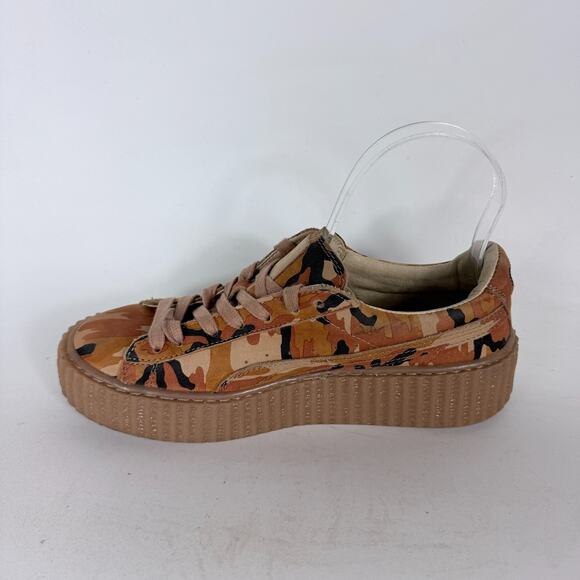 Fenty x Puma The Creepers Athletic Sneakers Women's 8 Brown Camouflage 362341-01 - Picture 6 of 10